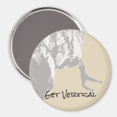 Verticaal worden - Beklim een rots Magneet (Voorkant / Achterkant)