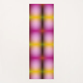 Vertical abstract patroon met verloopovergang yogamat (Voorkant)