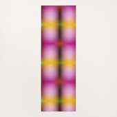 Vertical abstract patroon met verloopovergang yogamat (Achterkant)
