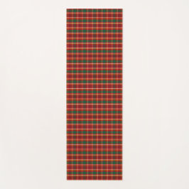 Vertical and horizontal images showing red yogamat