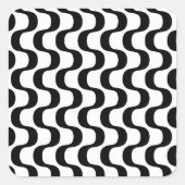 Vertical Copacabana Vierkante Sticker (Voorkant)