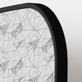 vertical Design One Hundred Two Pickleball Paddle (Links Detail)