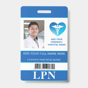 Vertical LPN, Gediplomeerd Praktisch Verpleegkundi Badge