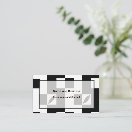 Vertical Modules | Modern Visitekaartje (Staand voorkant)