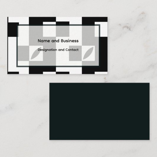 Vertical Modules | Modern Visitekaartje (Voorkant / Achterkant)