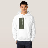 Vertical Moss Green Noise Hoodie – (Voorkant volledig)