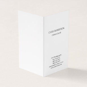 Vertical Plain Origineel Modern Minimalistisch Een Visitekaartje
