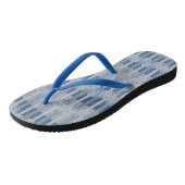 Vertical Sleutelpatroon Flip Flops (Schuin)