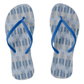 Vertical Sleutelpatroon Slippers Teenslippers (Voetbed)