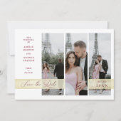 Verticale 3 foto's Collage Handgeschreven grafisch (Voorkant)