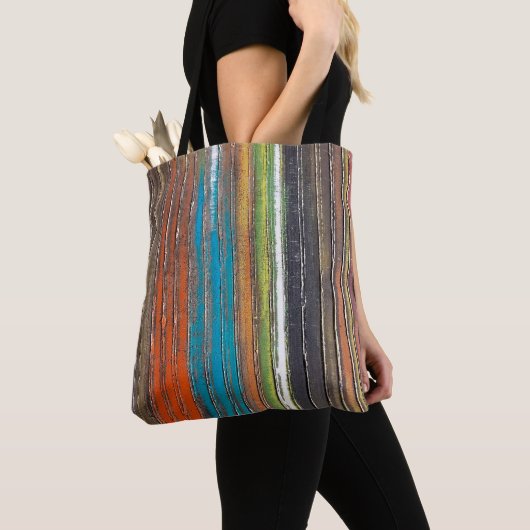 verticale afdekking tote bag (Dichtbij)