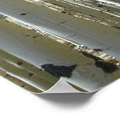 verticale afdruk van spen Trunks Poster (Hoek)