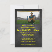 Verticale Afstuderen foto - 3 x5-alkbordstripe Kaart (Achterkant)