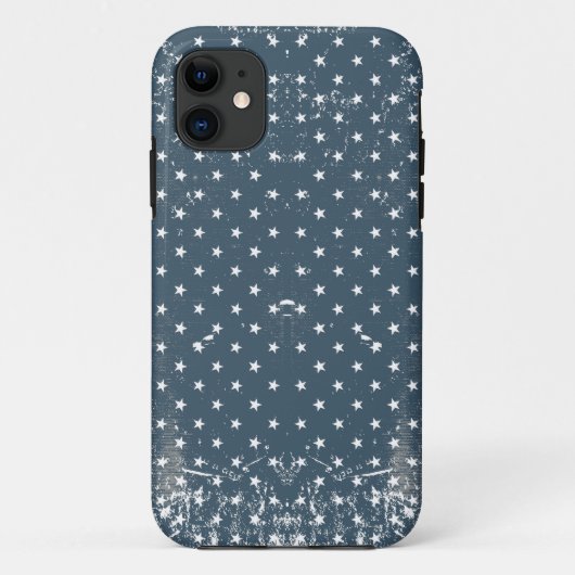 verticale amerikaanse vlag Case-Mate iPhone case (Achterkant)