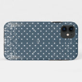 verticale amerikaanse vlag Case-Mate iPhone case (Achterkant (horizontaal))