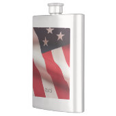 Verticale Amerikaanse vlag Flacon (Links)