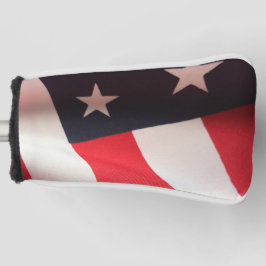 Verticale Amerikaanse vlag Golfheadcover