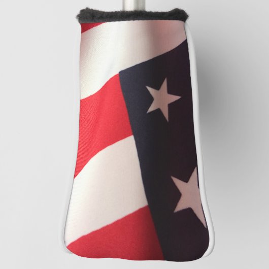 Verticale Amerikaanse vlag Golfheadcover (Draai 90)