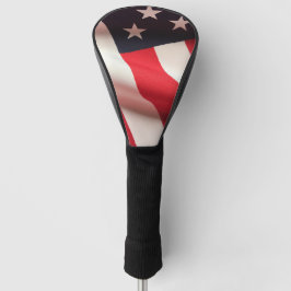 Verticale Amerikaanse vlag Golfheadcover