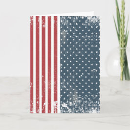 verticale amerikaanse vlag kaart