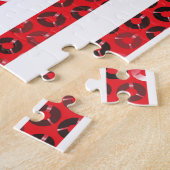 verticale amerikaanse vlag legpuzzel (Zijkant)