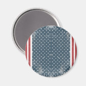 verticale amerikaanse vlag magneet (Voorkant / Achterkant)