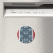 verticale amerikaanse vlag magneet (Insitu (Vaatwasser))
