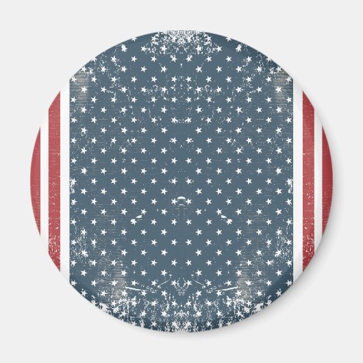verticale amerikaanse vlag magneet (Voorkant)