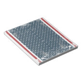verticale amerikaanse vlag notitieblok (Schuin)