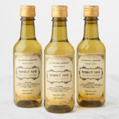 Verticale apotheekstijl labels wijn etiket (Flessen)