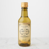 Verticale apotheekstijl labels wijn etiket (Voorkant)