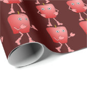 Verticale appels cadeaupapier (Rol Hoek)