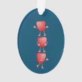 Verticale appels ornament (achterkant)