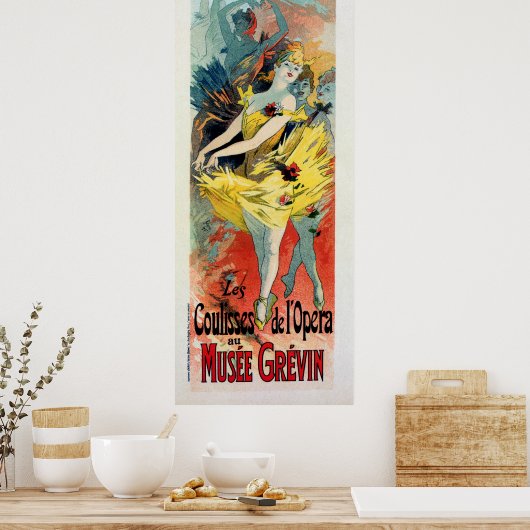  verticale banner van het Franse nieuwigheidspact Poster (Keuken)