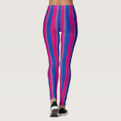 Verticale Biseksuele Pride Vlag Leggings (Achterkant)