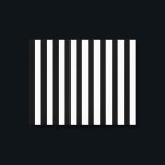 Verticale Black & White klassieke strepen Canvas Afdruk<br><div class="desc">Een retro stijl feestelijke strepen decor in horizontale of in verticale mode zijn een moderne klassieke grafische ontwerpstijl die altijd zorgt voor een geweldig aangepast cadeau voor jezelf of voor iemand speciaal op uw lijst, deze zijn zeker om een indruk te maken op elke feestelijke gelegenheden. E-mail ons via de...</div>