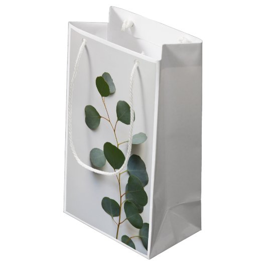 verticale bladeren van Eucalyptus Klein Cadeauzakje (Achterkant Gekanteld)