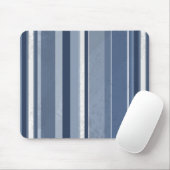 Verticale blauwe strepen muismat (Met muis)