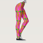 verticale blonde mermaids roze leggings (Rechts)