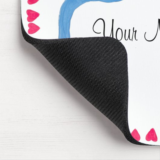 Verticale bogen op bows Mousepad Muismat (Hoek)