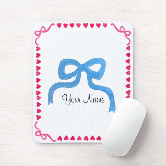 Verticale bogen op bows Mousepad Muismat (Met muis)