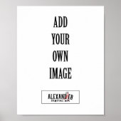 Verticale borden poster (Voorkant)