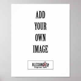 Verticale borden poster