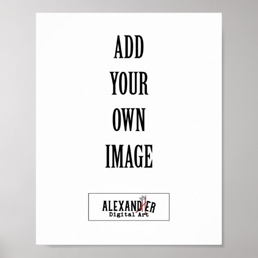 Verticale borden poster (Voorkant)