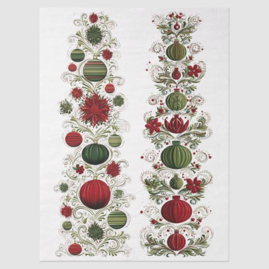 Verticale cascadevakantie-elementen ontkoppelen tissuepapier (Voorkant)