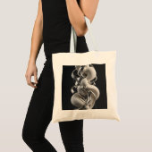 Verticale Chrome Twist - Premium 3D Tote Bag (Voorkant (product))