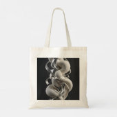 Verticale Chrome Twist - Premium 3D Tote Bag (Achterkant)