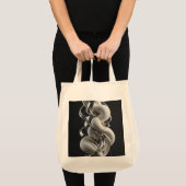 Verticale Chrome Twist - Premium 3D Tote Bag (Voorkant (product))