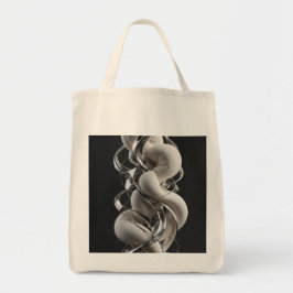 Verticale Chrome Twist - Premium 3D Tote Bag