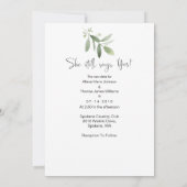 Verticale datumfotokaart opnieuw opslaan - Waterve Save The Date (Achterkant)